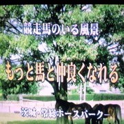 2012年4月グリーンチャンネル放送「亀和田武が行く競走馬のいる風景2」